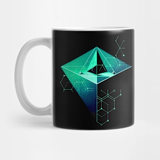 Hexagons Geometric art Mug